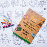Jumbo Posters and Crayons Activity Set