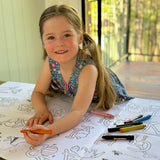 Jumbo Posters and Crayons Activity Set