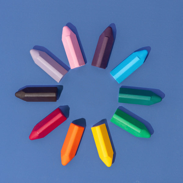 Honeysticks Bath Crayons Triangles 10pk