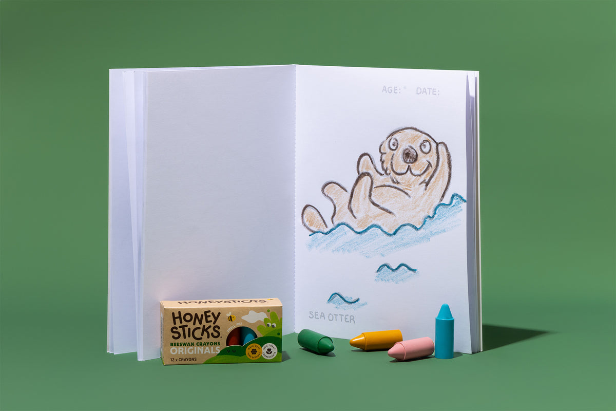 Toddler's First Colouring Book - An Endangered Animals Adevnture