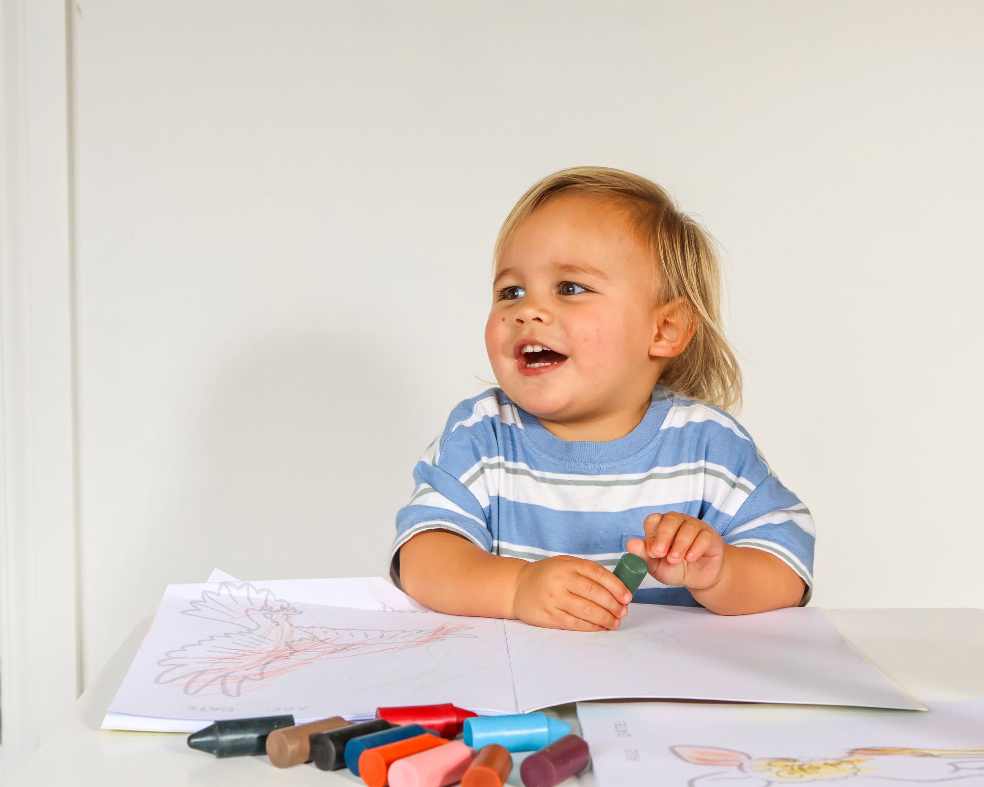 Toddler's First Colouring Book - An Endangered Animals Adevnture
