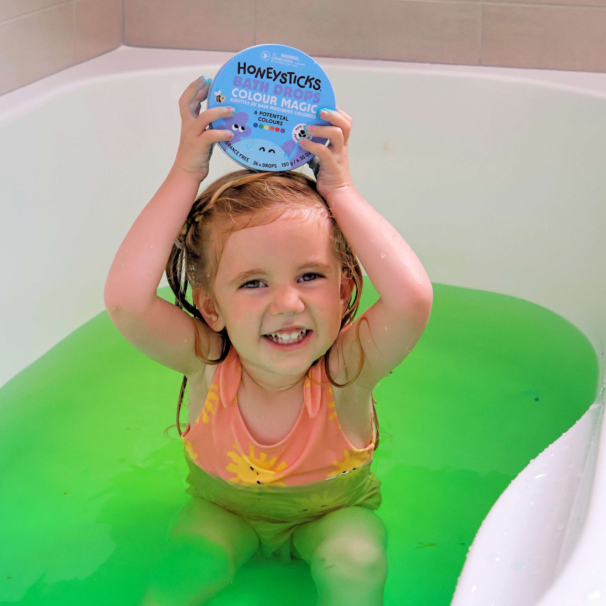 Honeysticks Bath Drops Colour Magic 36pk