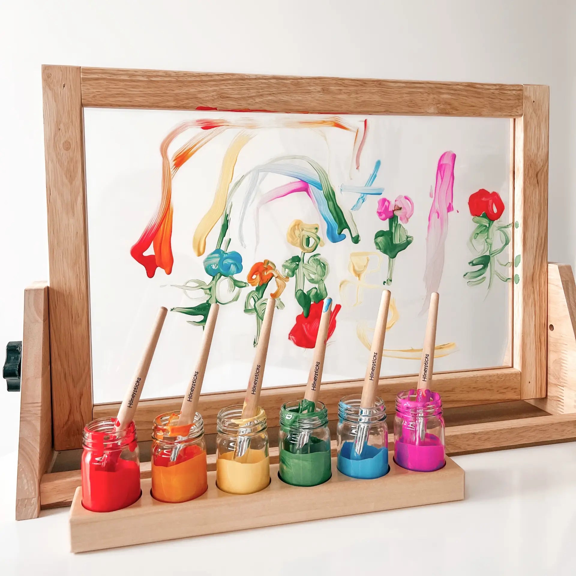 Honeysticks Jumbo Paint Brush Set 3pk