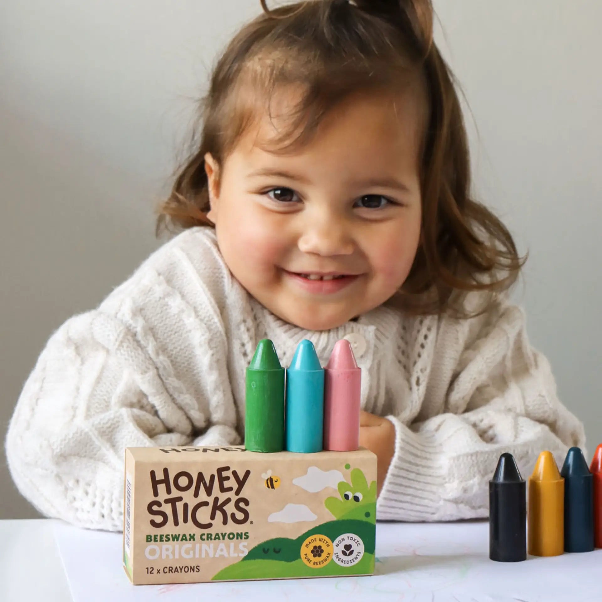Honeysticks Beeswax Crayons Originals 12pk