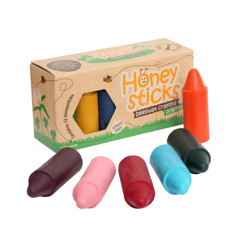Your Guide to the 100% Natural Honeysticks Crayons